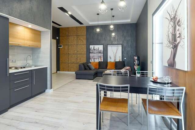 Апартаменты VIP 1 bedroom Studio on Baseynaya Street Киев-5
