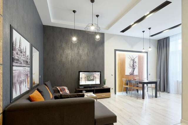 Апартаменты VIP 1 bedroom Studio on Baseynaya Street Киев-9
